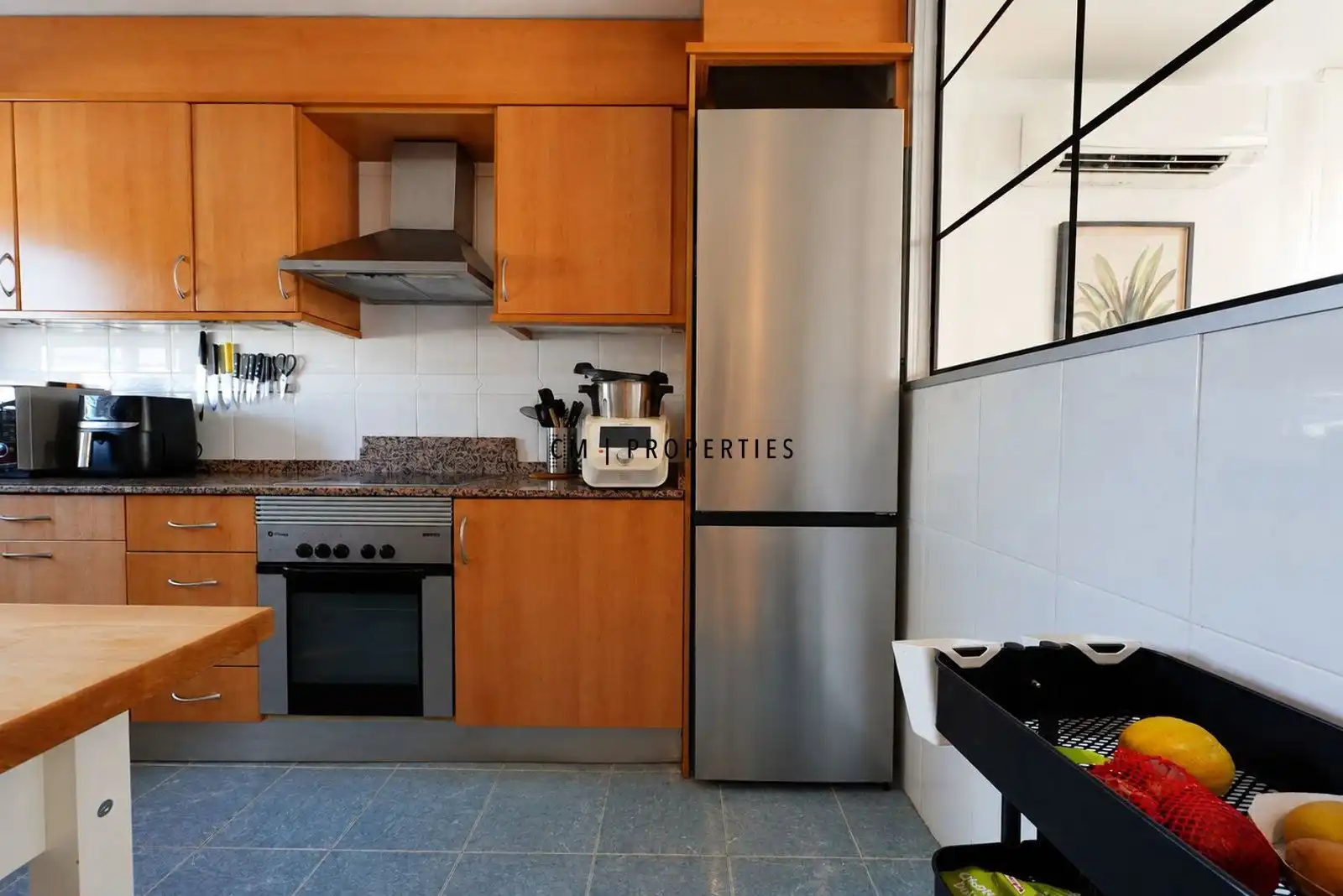 Kitchen of Houses for sale in Moncada  with Air Conditioner, Heating and Terrace