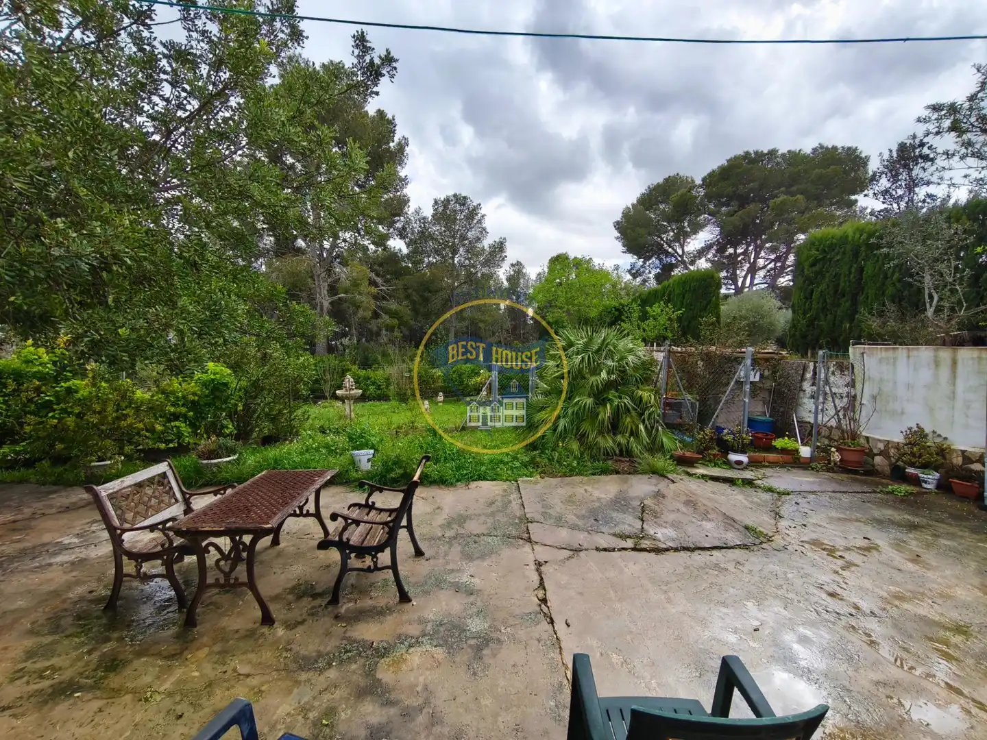 Jardí de Casa o xalet en venda en Aielo de Malferit amb Aire condicionat