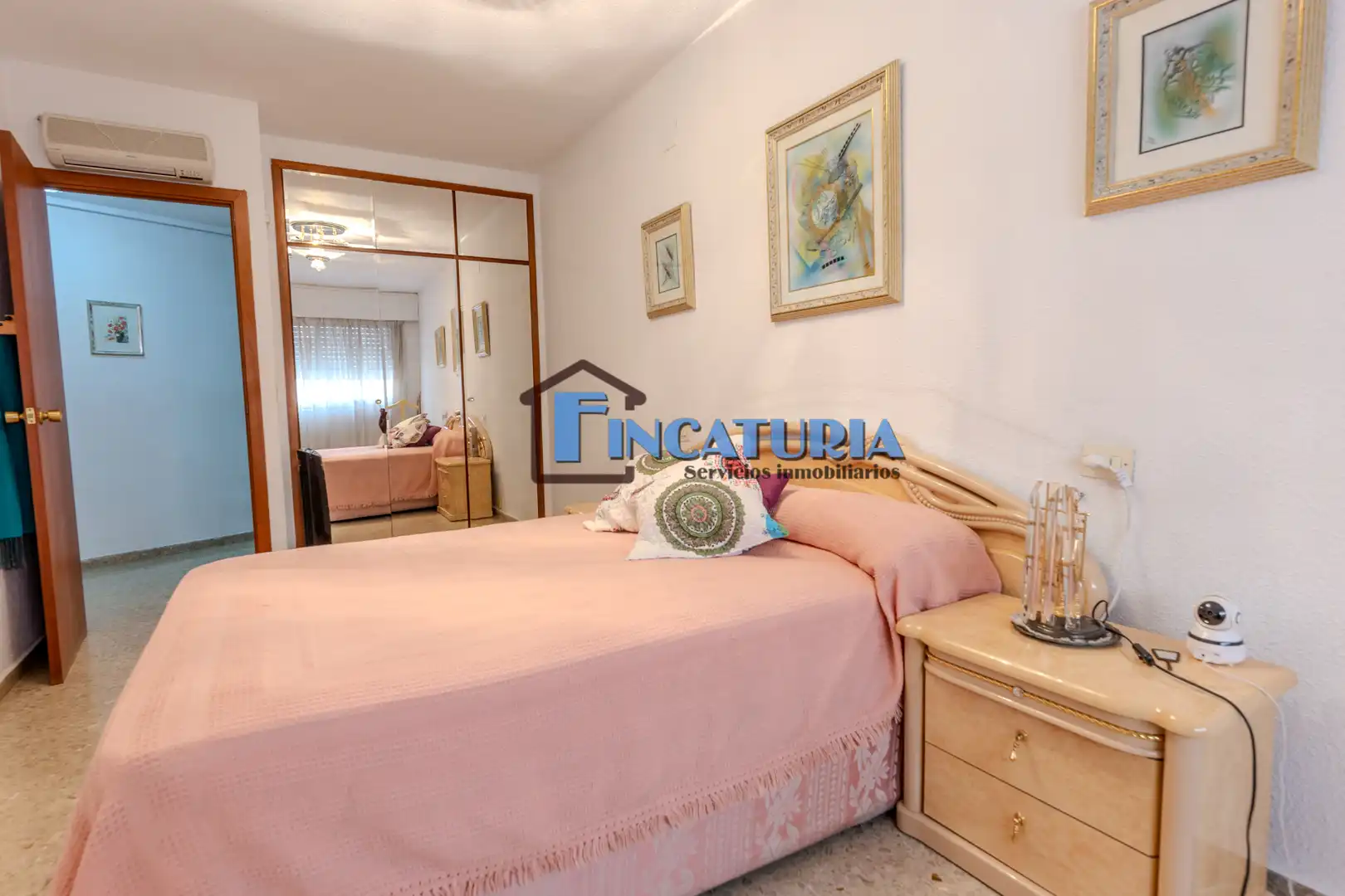 Schlafzimmer von Wohnung zum Verkauf in Mislata mit Klimaanlage, Abstellraum und Balkon