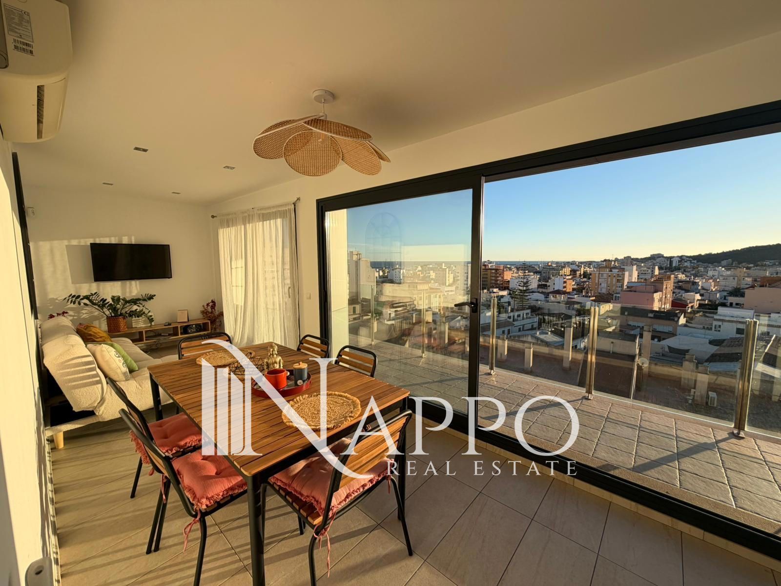 Terrace of Attic to rent in  Palma de Mallorca  with Air Conditioner, Heating and Terrace