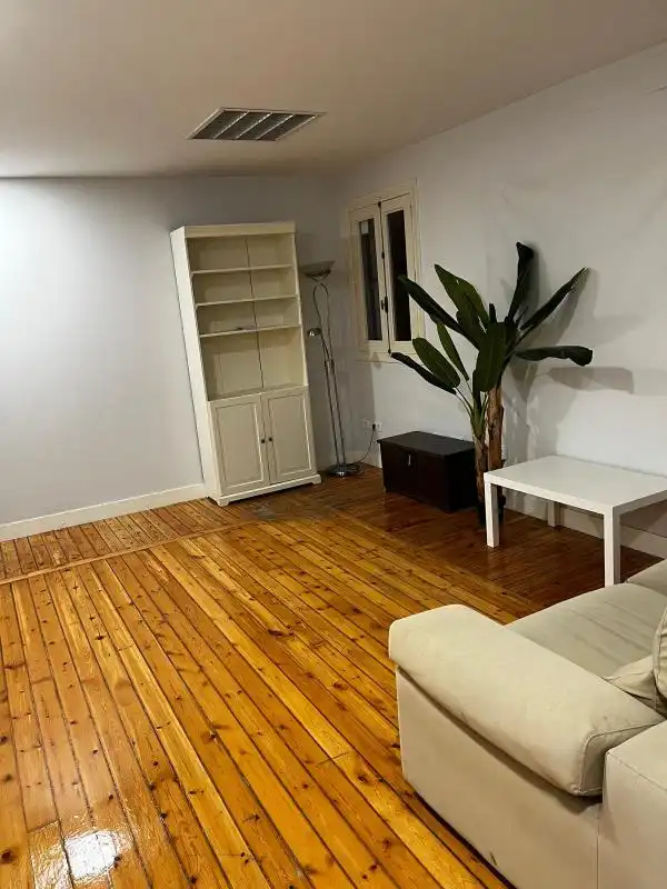 Living room of Ground floor for sale in  Madrid Capital  with Heating