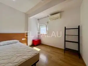 Bedroom of Attic for rent in Valencia  with Air Conditioner, Terrace and Furnished