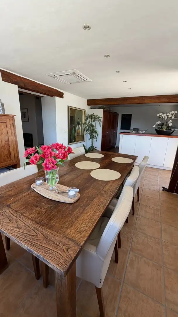Comedor de Casa o chalet en venta en Benitachell / El Poble Nou de Benitatxell con Aire acondicionado, Calefacción y Jardín privado