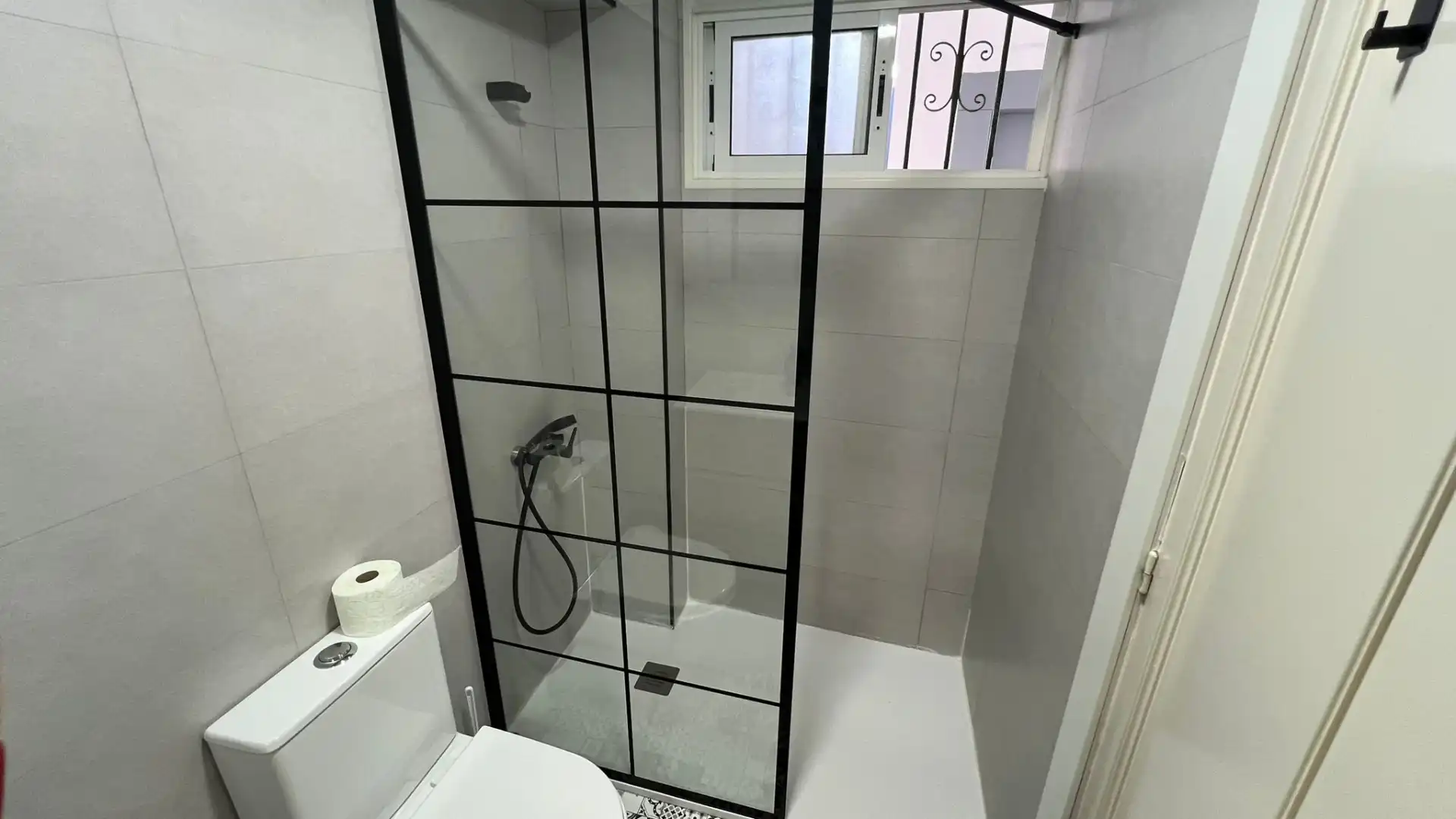 Baño de Apartamento de alquiler en Níjar con Aire acondicionado, Calefacción y Amueblado