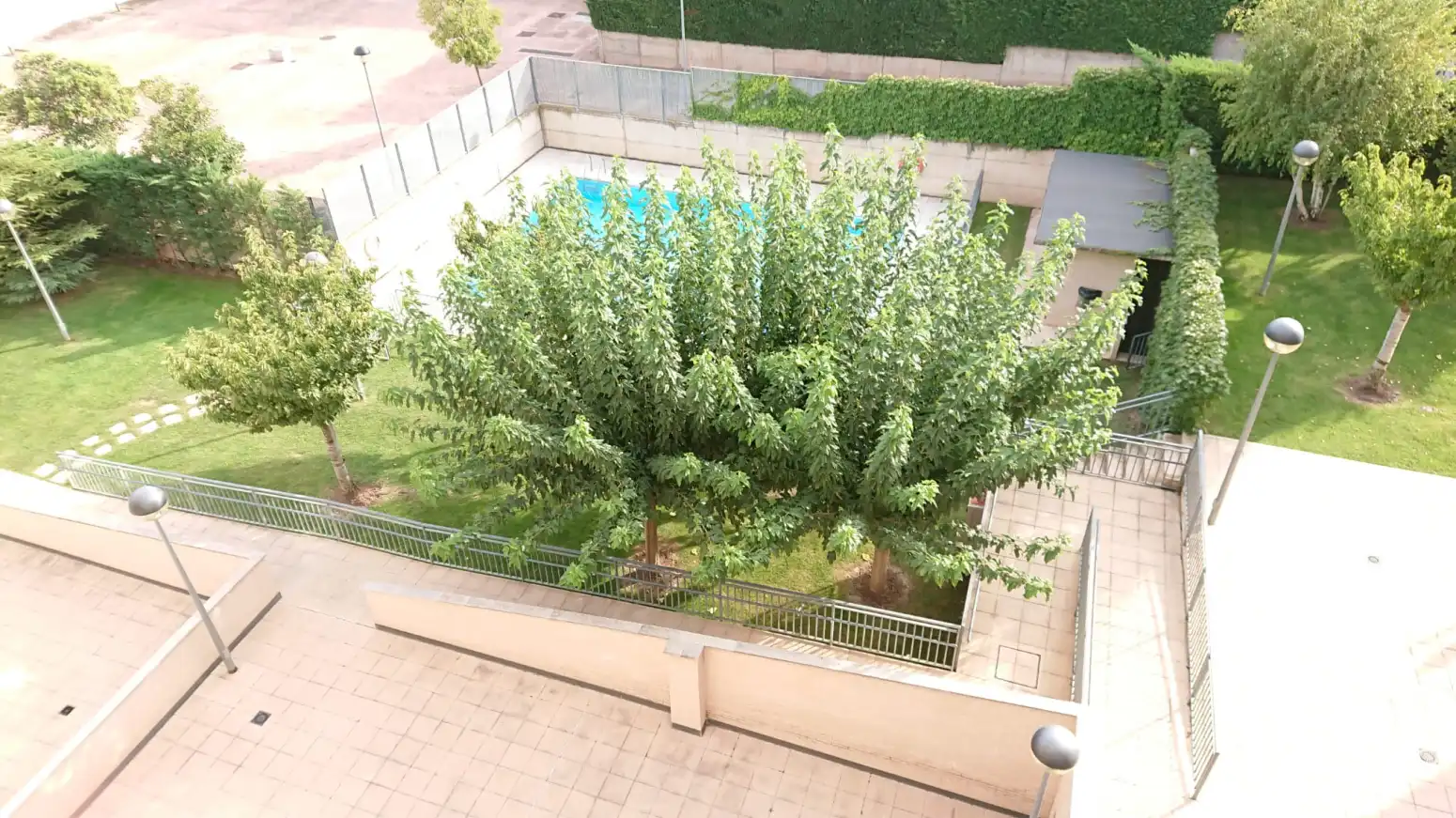 Swimming pool of Flat for sale in Lardero  with Heating, Terrace and Swimming Pool