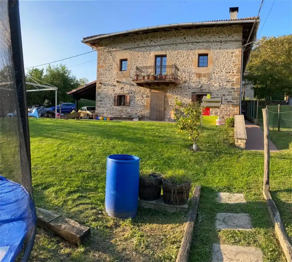 Vista exterior de Finca rústica en venda en Gordexola amb Balcó