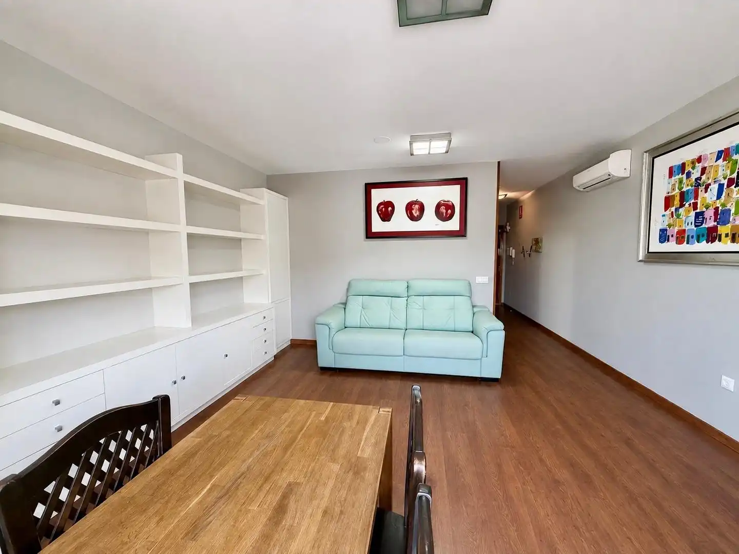 Living room of Study for rent in Roquetas de Mar  with Air Conditioner, Furnished and Balcony