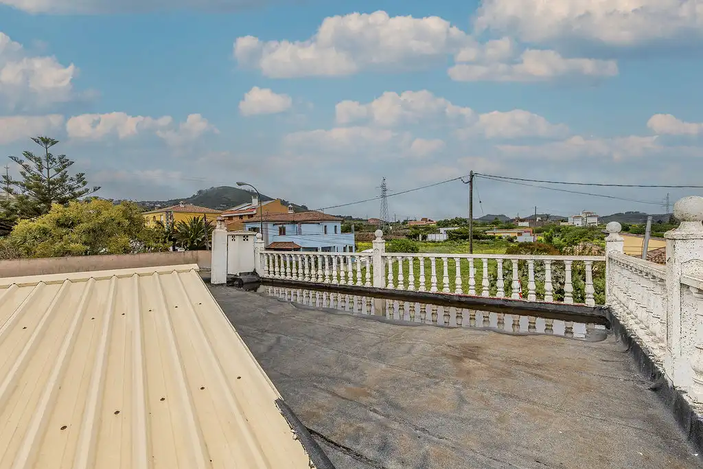 Terraza de Casa o chalet en venta en El Rosario
