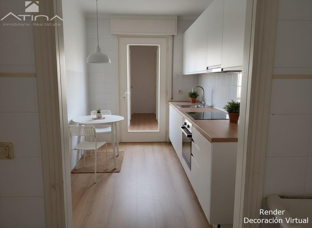 Cuina de Pis en venda en Gandia amb Balcó