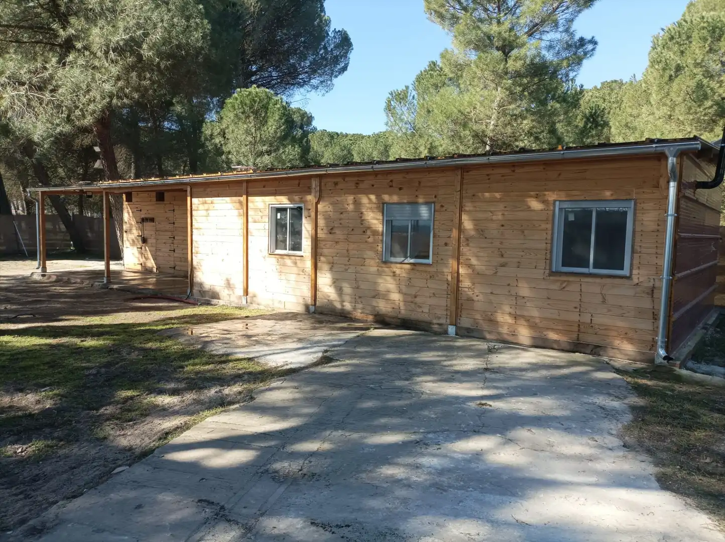 Exterior view of Houses for sale in Traspinedo  with Heating, Private garden and Terrace