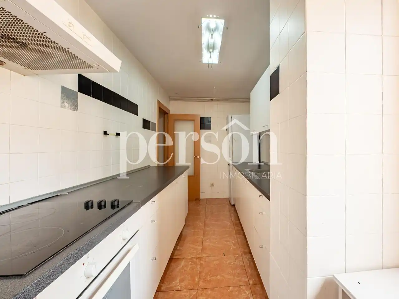 Cocina de Piso de alquiler en Valencia con Aire acondicionado, Amueblado y Balcón