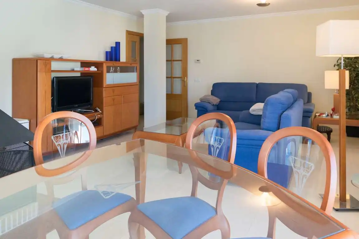 Living room of Duplexes for sale in L'Escala  with Heating, Terrace and Furnished