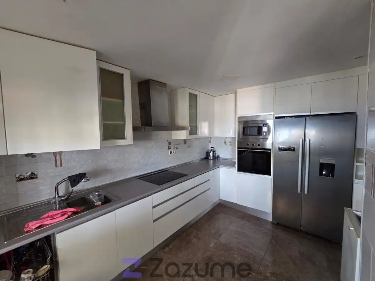 Küche von Haus oder Chalet zur Miete in El Casar de Escalona mit Klimaanlage, Privatgarten und Ofen