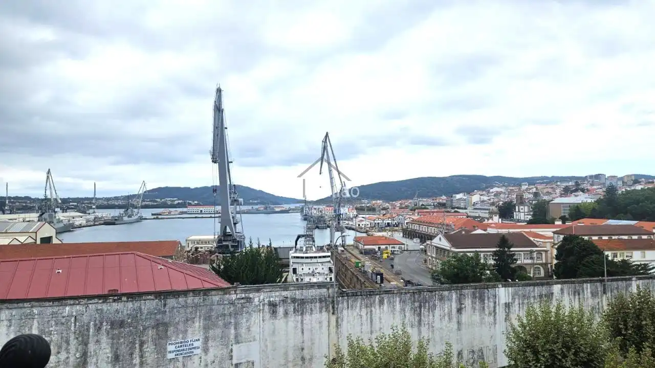 Aparcament de Pis de lloguer en Ferrol amb Calefacció, Moblat i Balcó