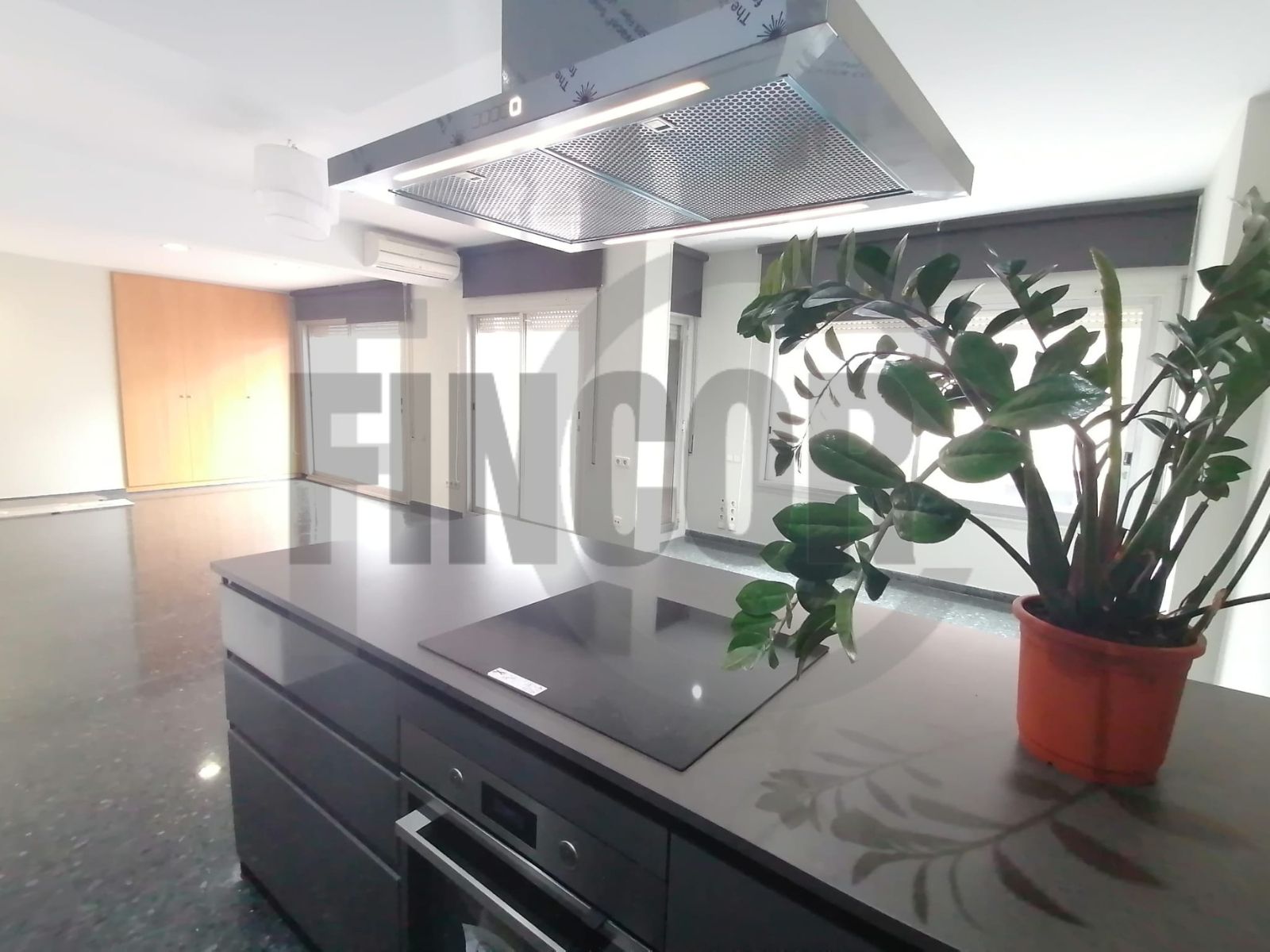 Kitchen of Flat for sale in Terrassa  with Air Conditioner, Storage room and Balcony