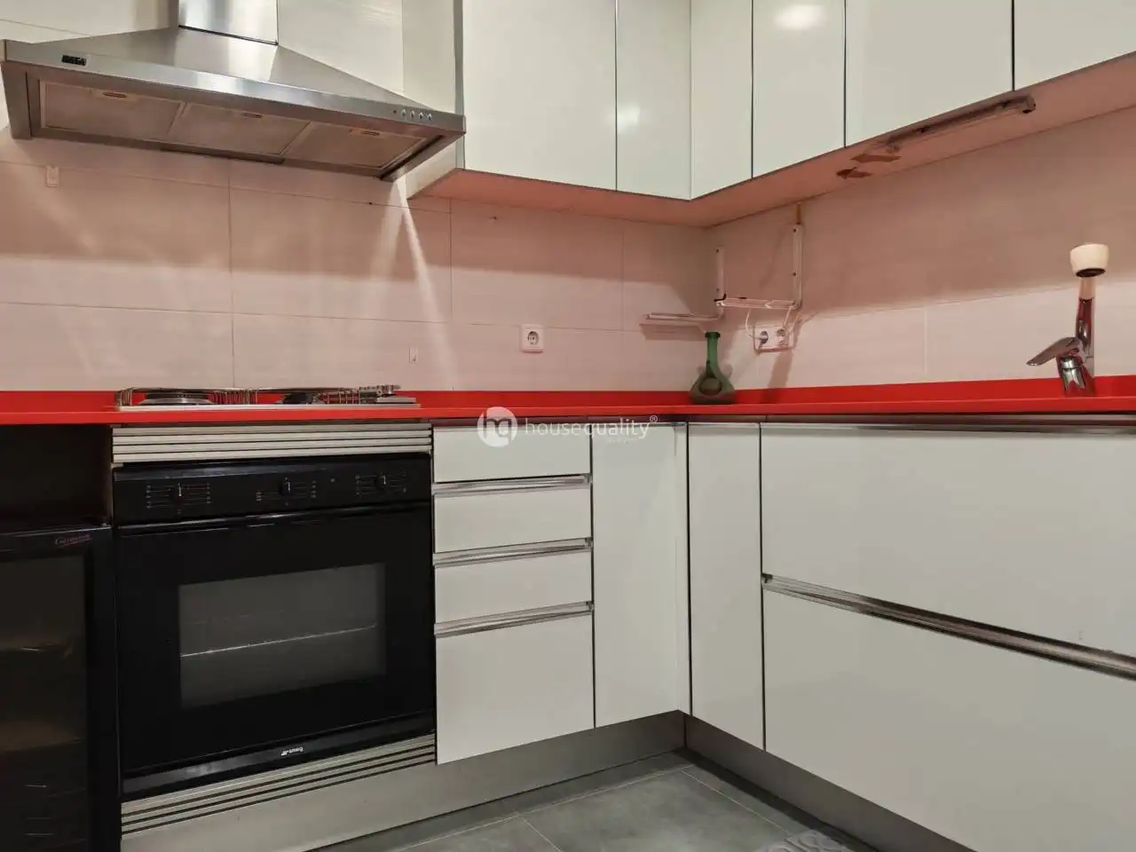 Küche von Wohnung zur Miete in Barcelona mit Klimaanlage, Terrasse und Balkon
