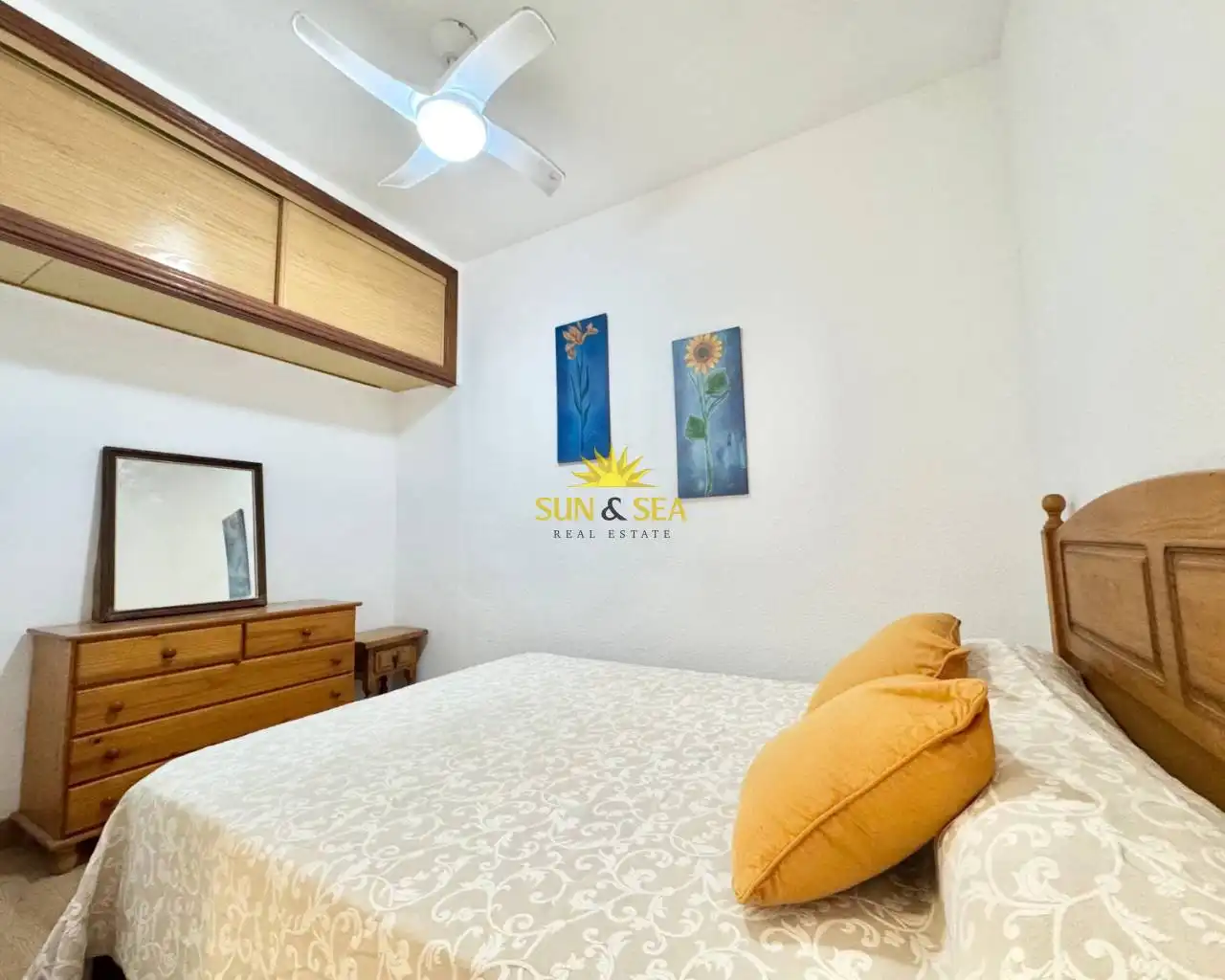Bedroom of Apartments for sale in Santa Pola  with Heating, Parquet flooring and Terrace