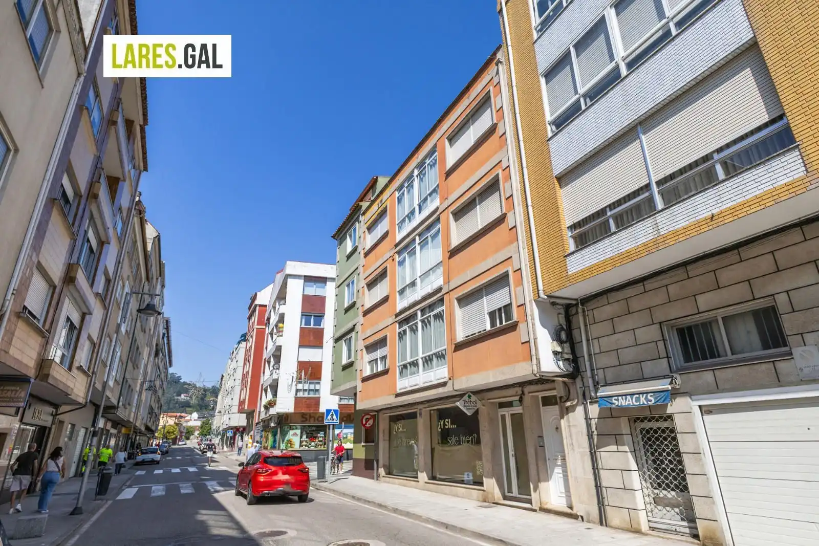 Außenansicht von Wohnung zum Verkauf in Cangas  mit Heizung und Terrasse