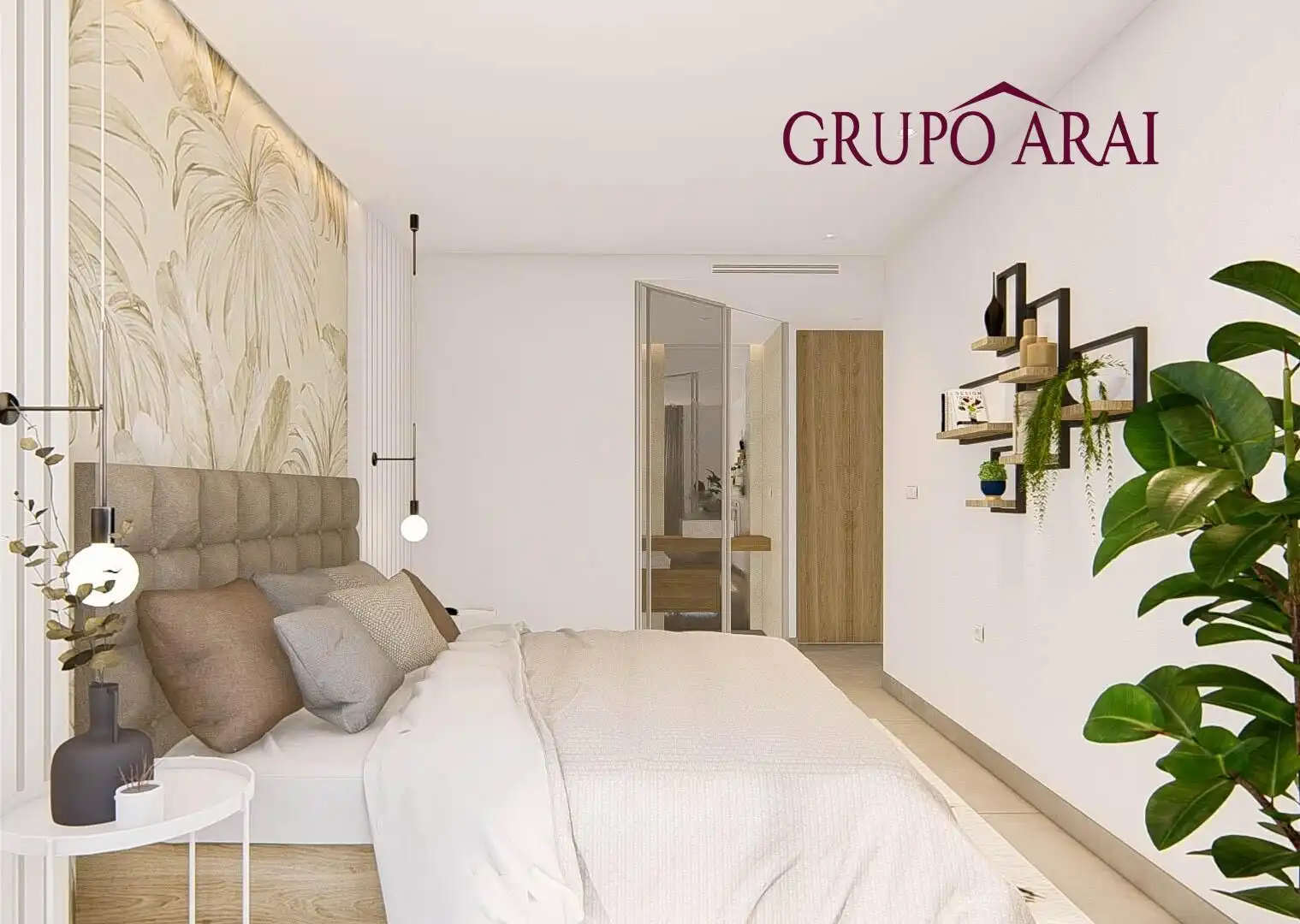 Bedroom of Flat for sale in Guardamar del Segura  with Air Conditioner, Heating and Private garden
