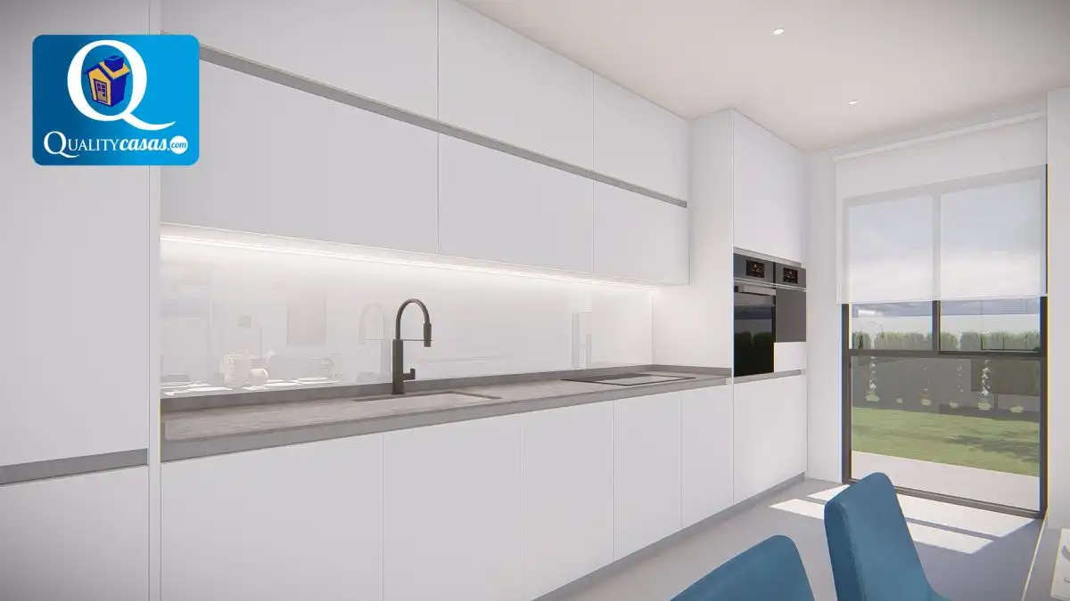 Cocina de Piso en venta en Villajoyosa / La Vila Joiosa con Terraza
