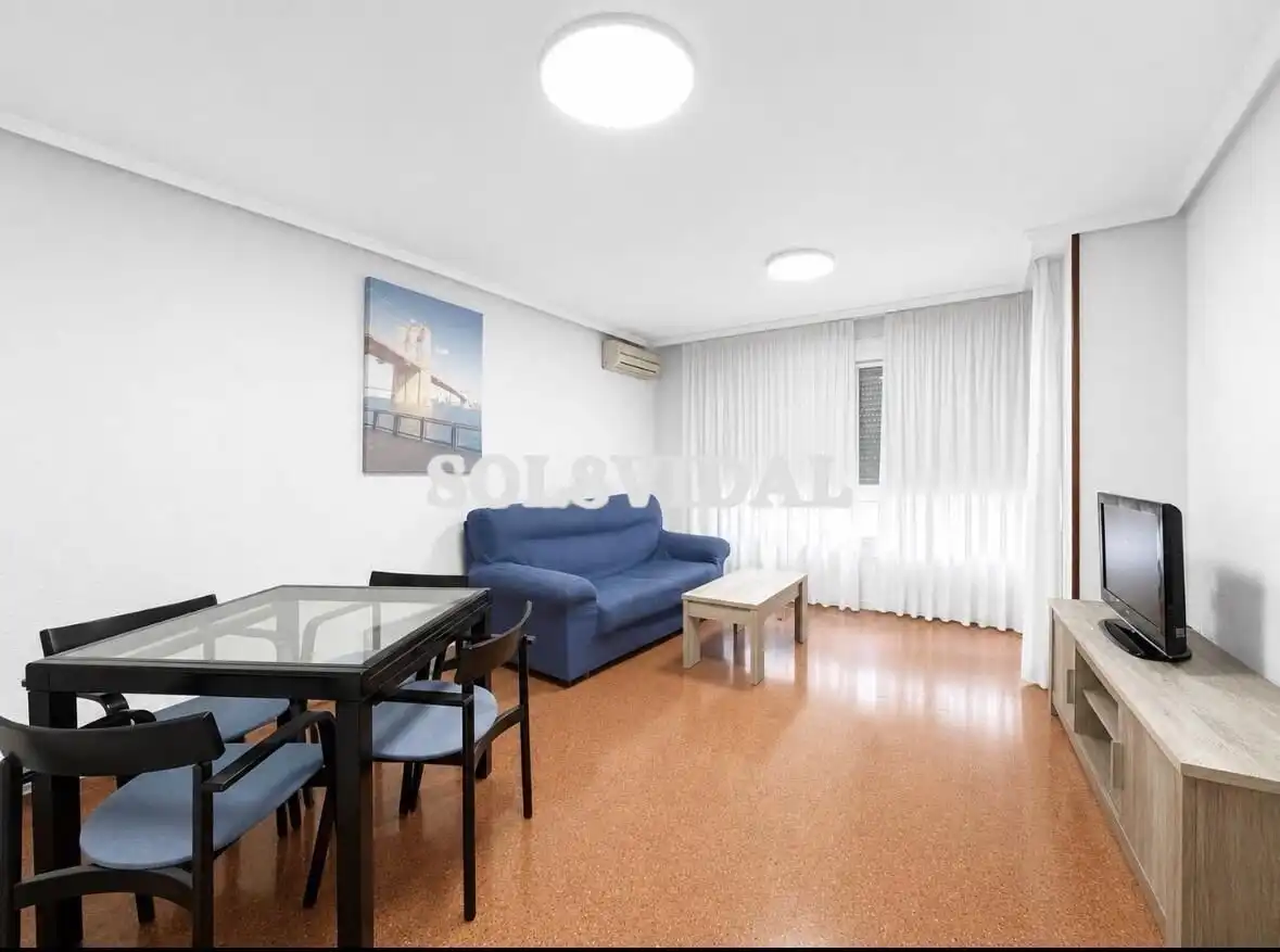 Sala de estar de Piso de alquiler en Orihuela con Calefacción, Amueblado y Balcón