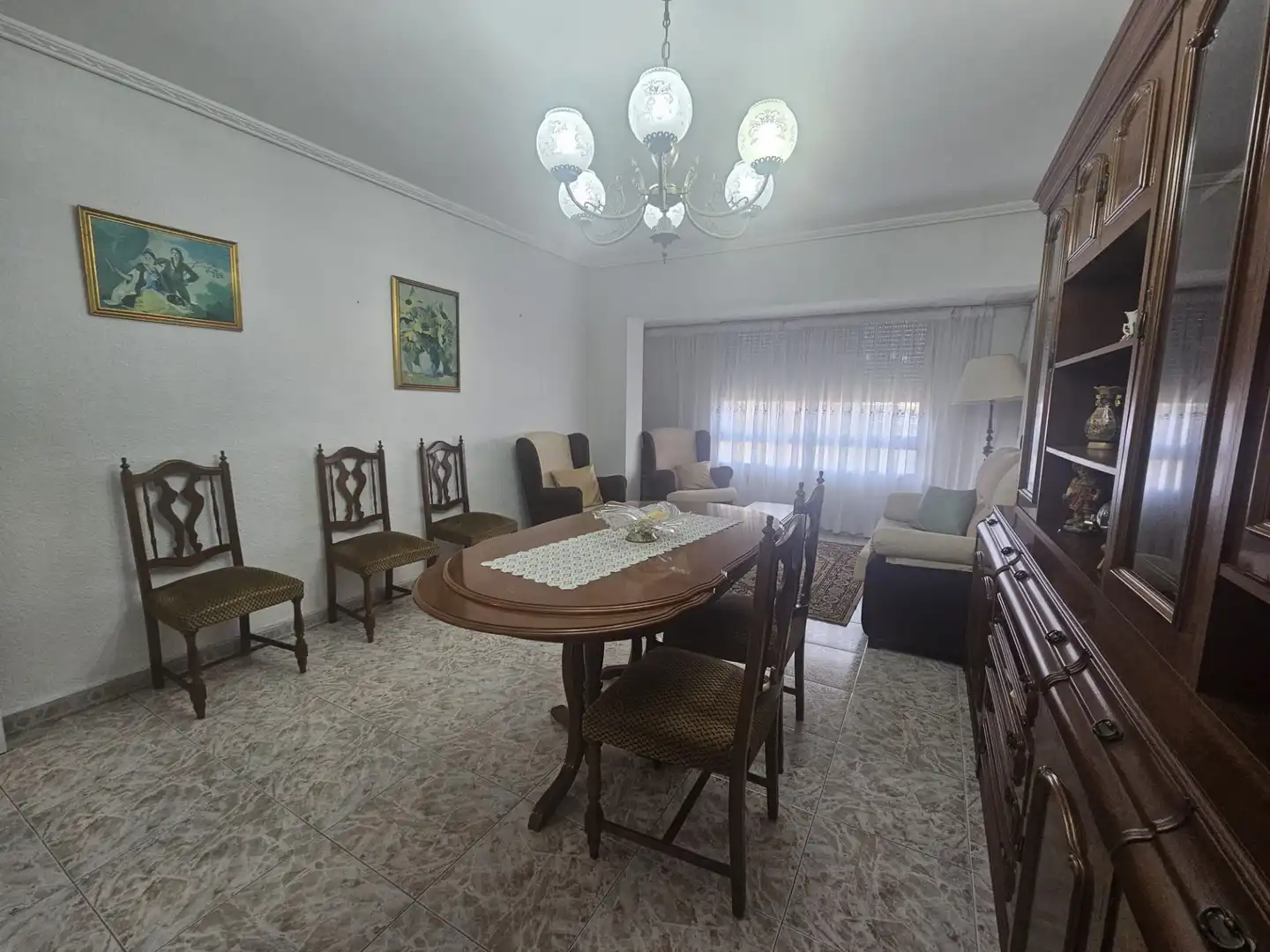 Dining room of Flat for rent in Castellón de la Plana / Castelló de la Plana  with Air Conditioner, Heating and Furnished
