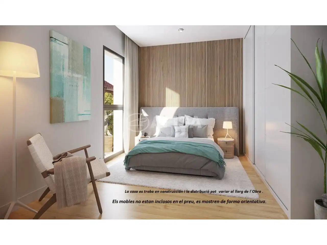 Bedroom of Detached homes for sale in Sils  with Air Conditioner, Heating and Private garden