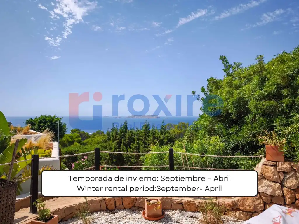 Vista exterior de Casa adosada de alquiler en Sant Josep de sa Talaia con Aire acondicionado, Terraza y Amueblado
