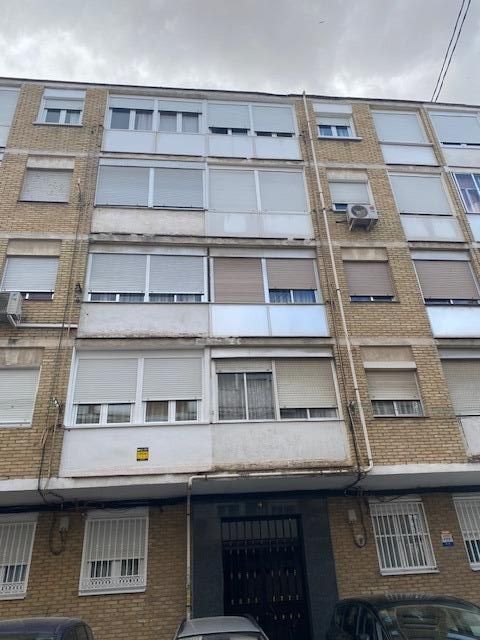 Exterior view of Flat for sale in  Madrid Capital  with Heating, Parquet flooring and Storage room