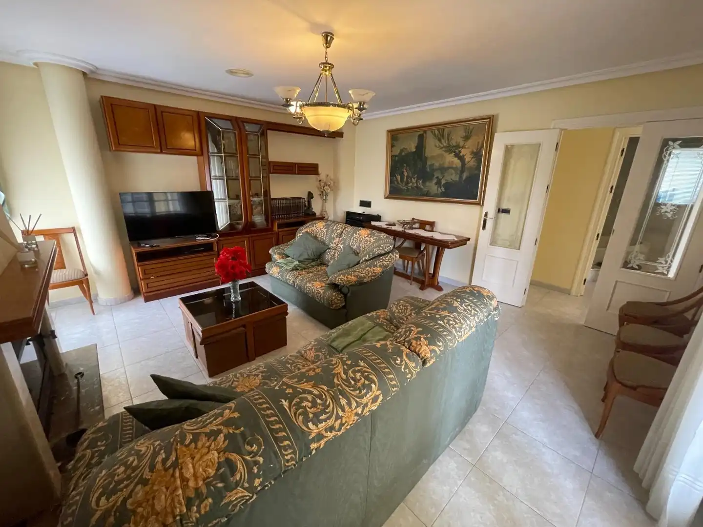 Sala de estar de Piso en venta en Águilas con Balcón