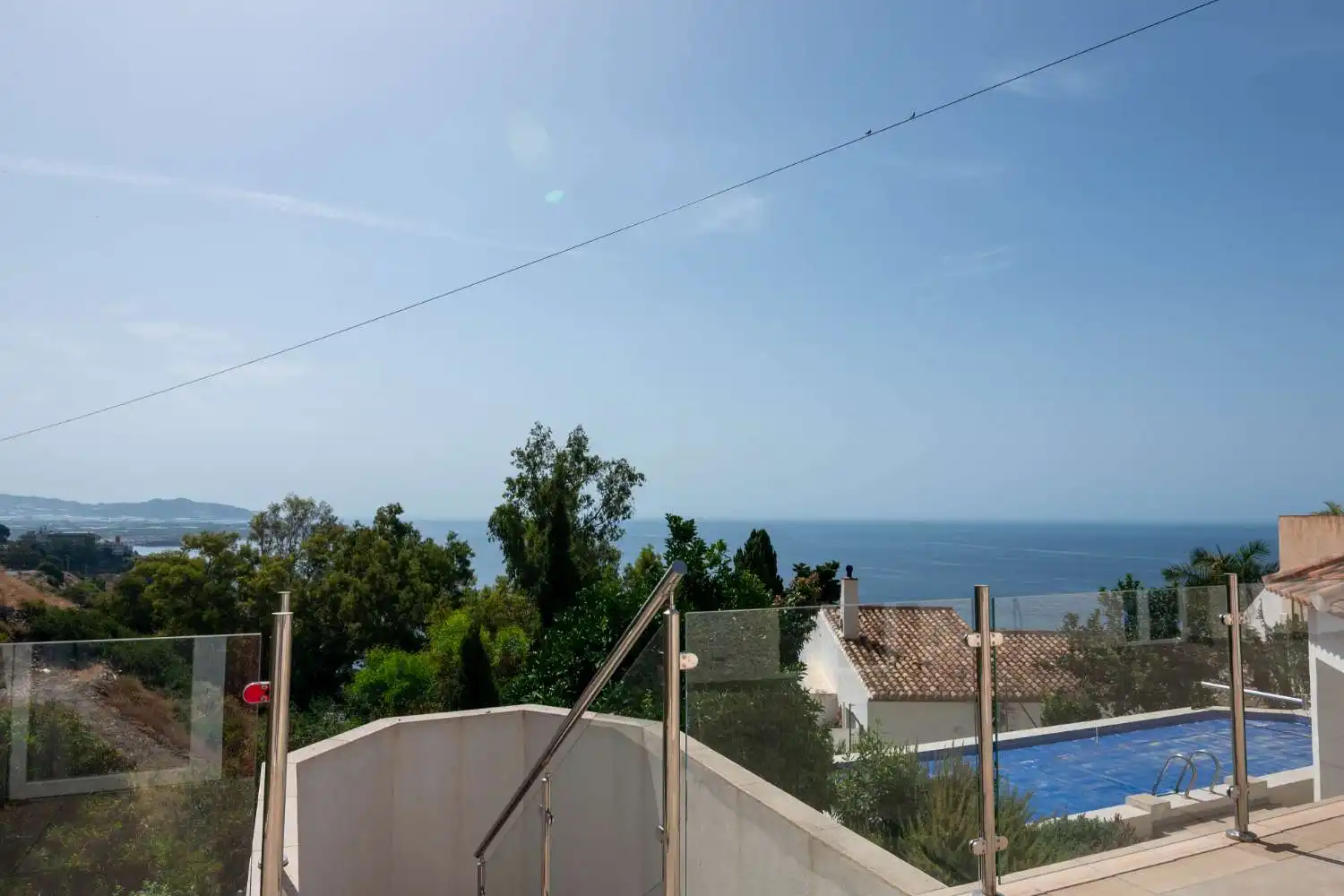 Vista exterior de Casa o xalet de lloguer en Salobreña amb Terrassa, Piscina i Moblat