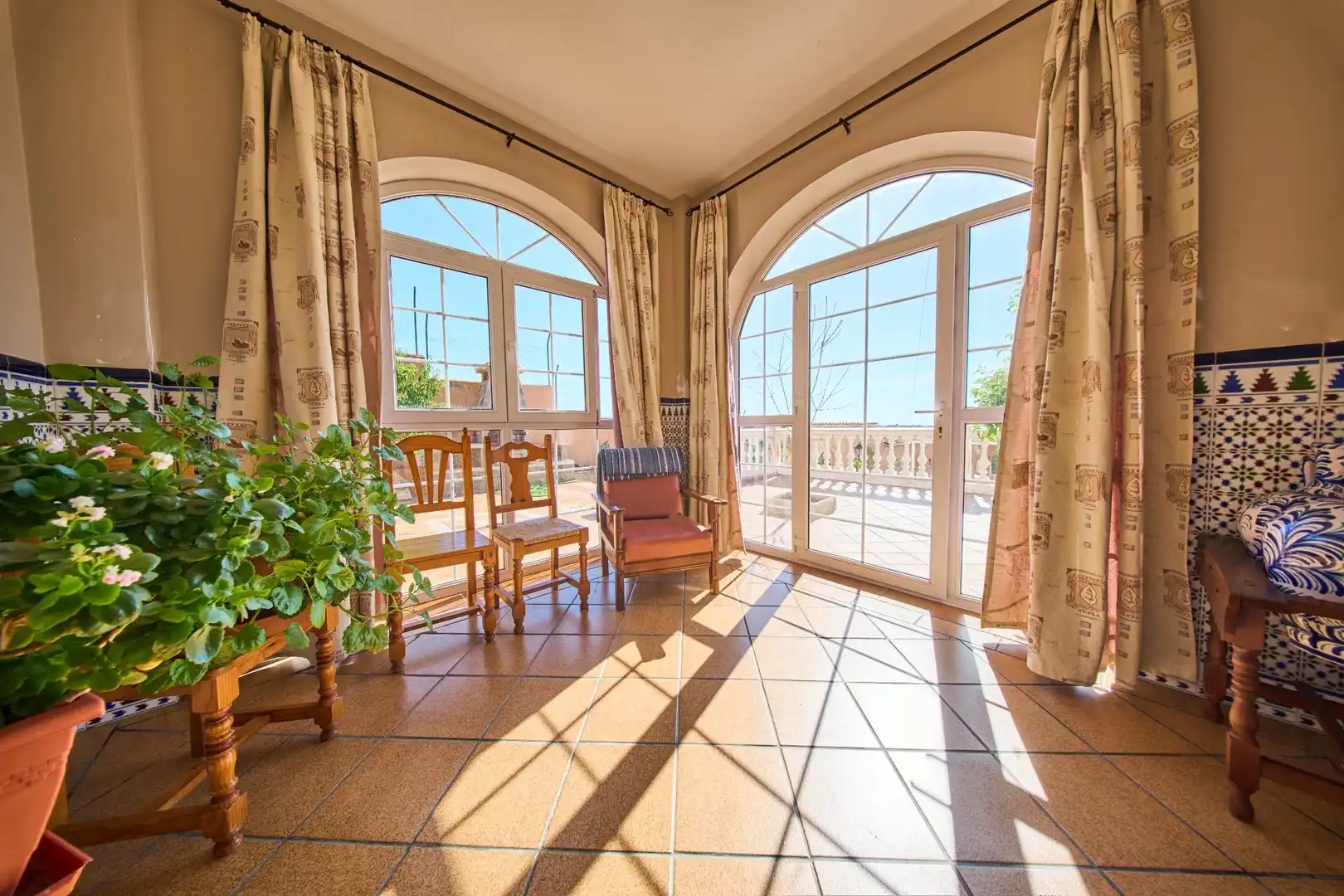 Terraza de Casa o chalet en venta en Nívar con Jardín privado, Terraza y Trastero
