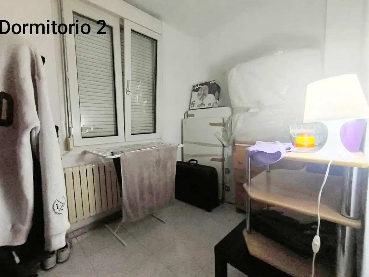 Bedroom of Flat for sale in Zaragoza  with Heating and Furnished