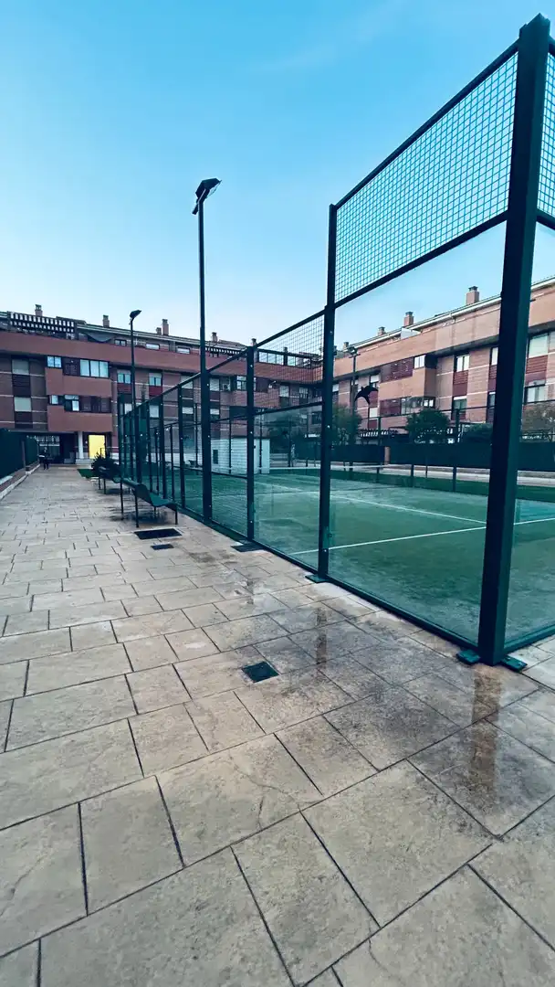 Terrace of Flat for sale in Cistérniga  with Heating, Storage room and Furnished