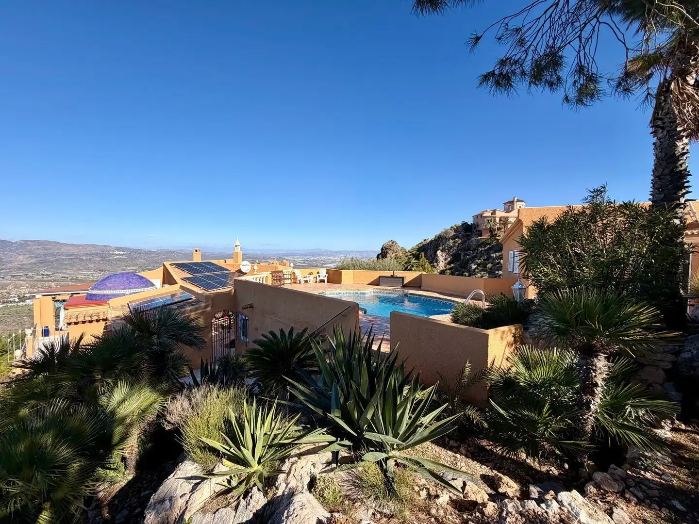 Piscina de Casa o xalet en venda en Turre amb Aire condicionat, Terrassa i Traster
