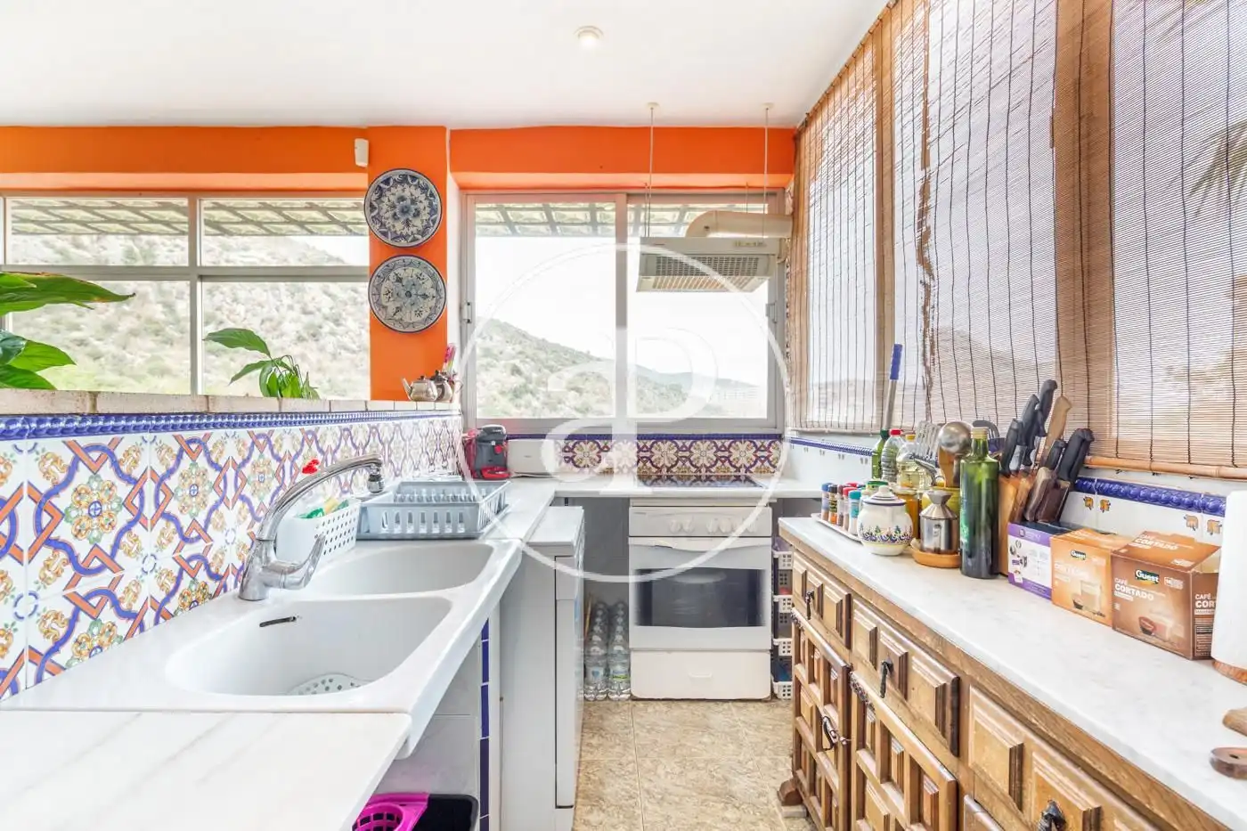 Kitchen of Houses for sale in Cullera  with Air Conditioner, Heating and Private garden