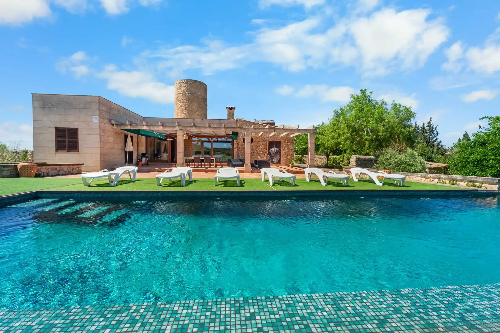 Piscina de Finca rústica en venda en Felanitx amb Traster, Piscina i Moblat