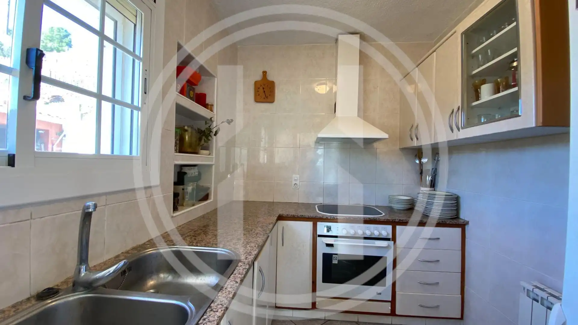 Cocina de Casa o chalet en venta en Sant Feliu de Codines con Calefacción, Jardín privado y Terraza