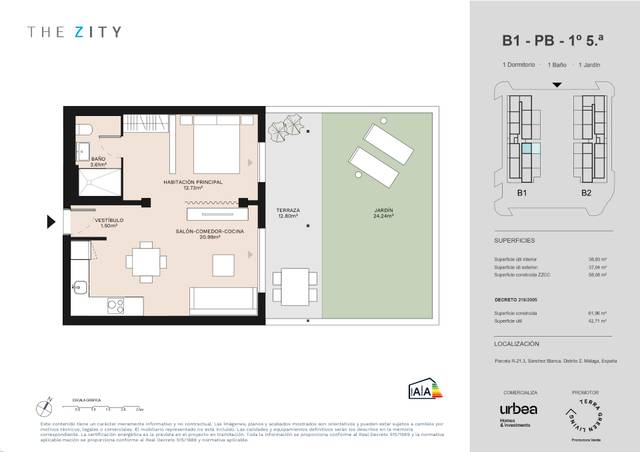 Planta baja en Venta en Calle Estacion de los Prados, 47 en Distrito Zeta - Recinto Ferial Cortijo de Torres