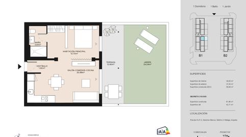 Foto 2 de Pis en venda a Calle Estacion de Los Prados, 47, Distrito Zeta - Recinto Ferial Cortijo de Torres, Málaga