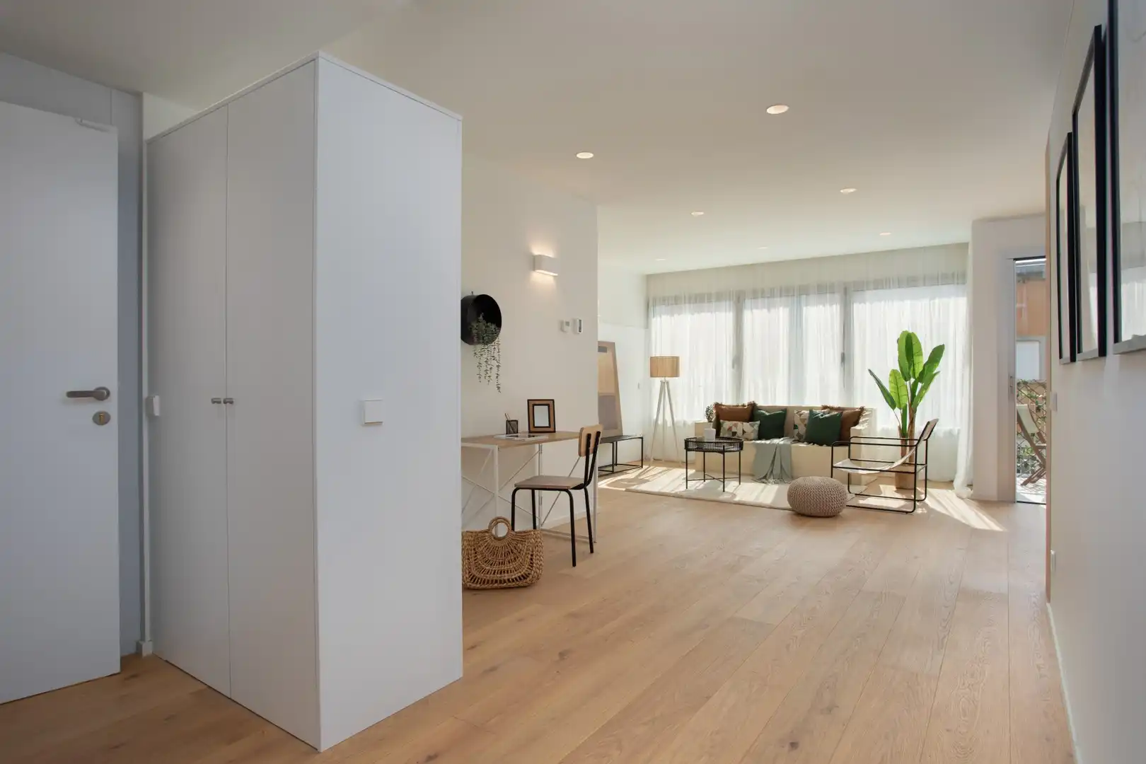Sala d'estar de Pis en venda en Girona amb Aire condicionat, Calefacció i Terrassa