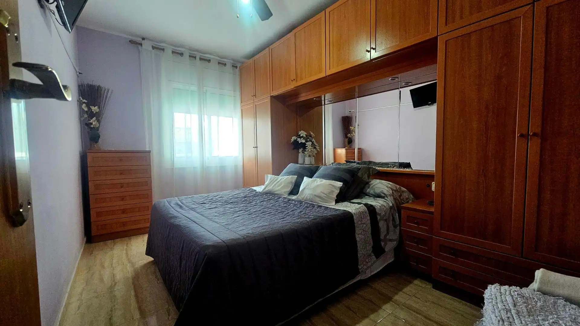 Habitación de Piso de alquiler en Cunit con Aire acondicionado, Terraza y Amueblado