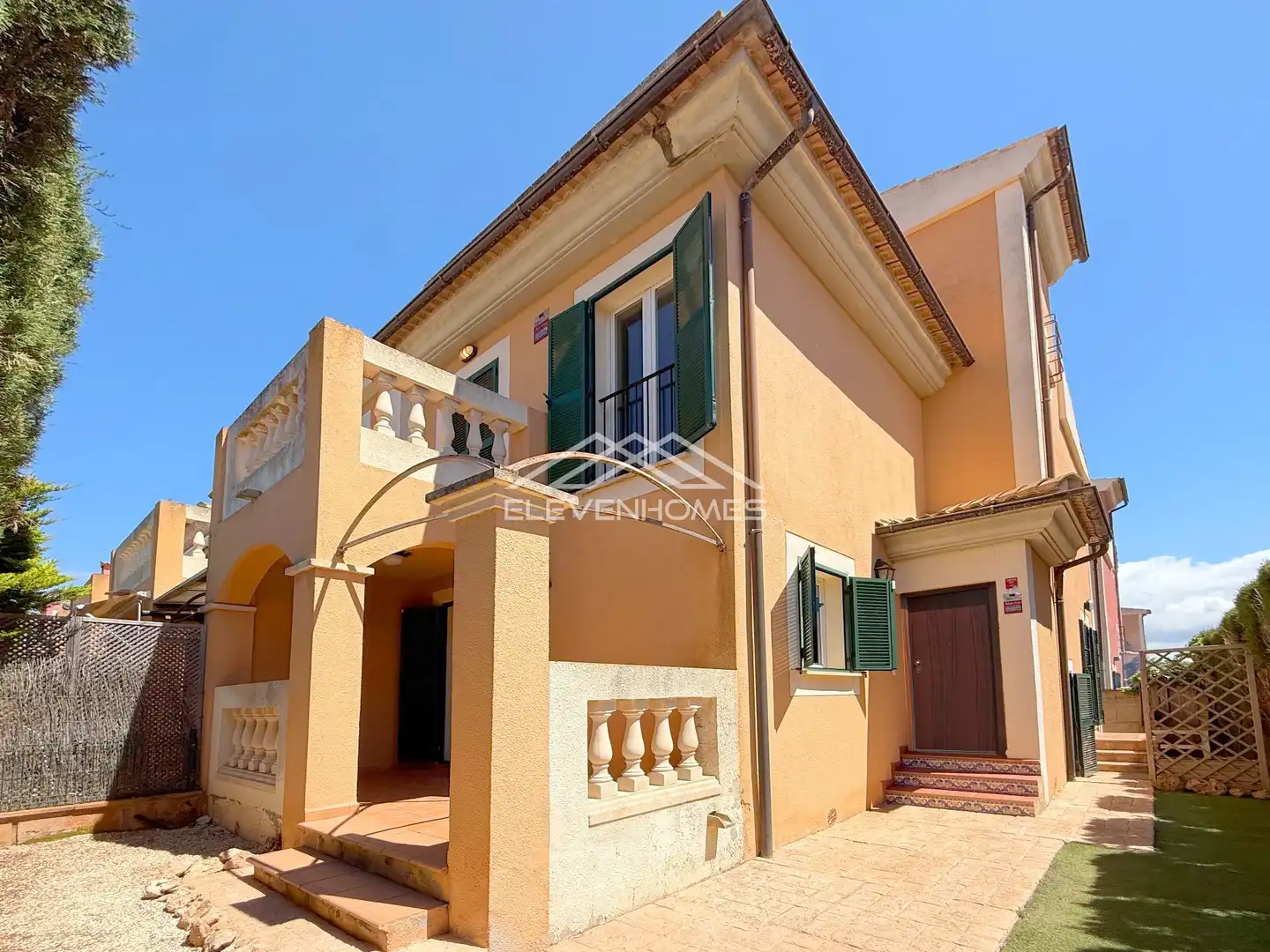 Vista exterior de Casa adosada en venta en Llucmajor con Aire acondicionado, Calefacción y Jardín privado
