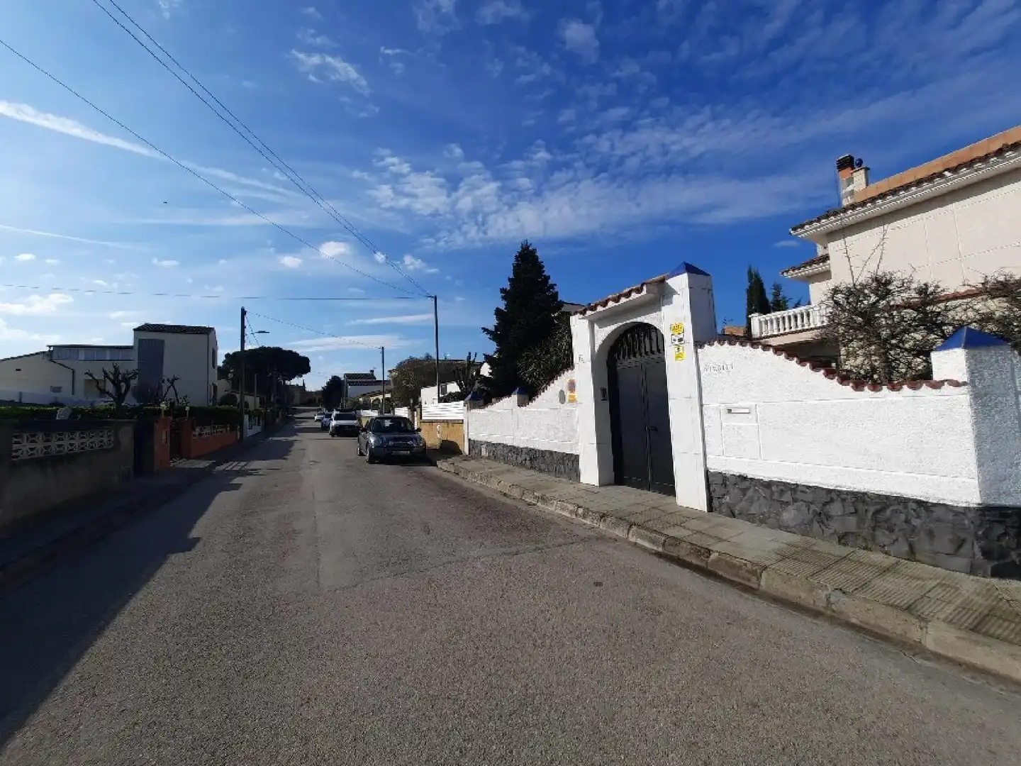 Vista exterior de Casa o chalet en venta en Llagostera con Jardín privado y Piscina comunitaria