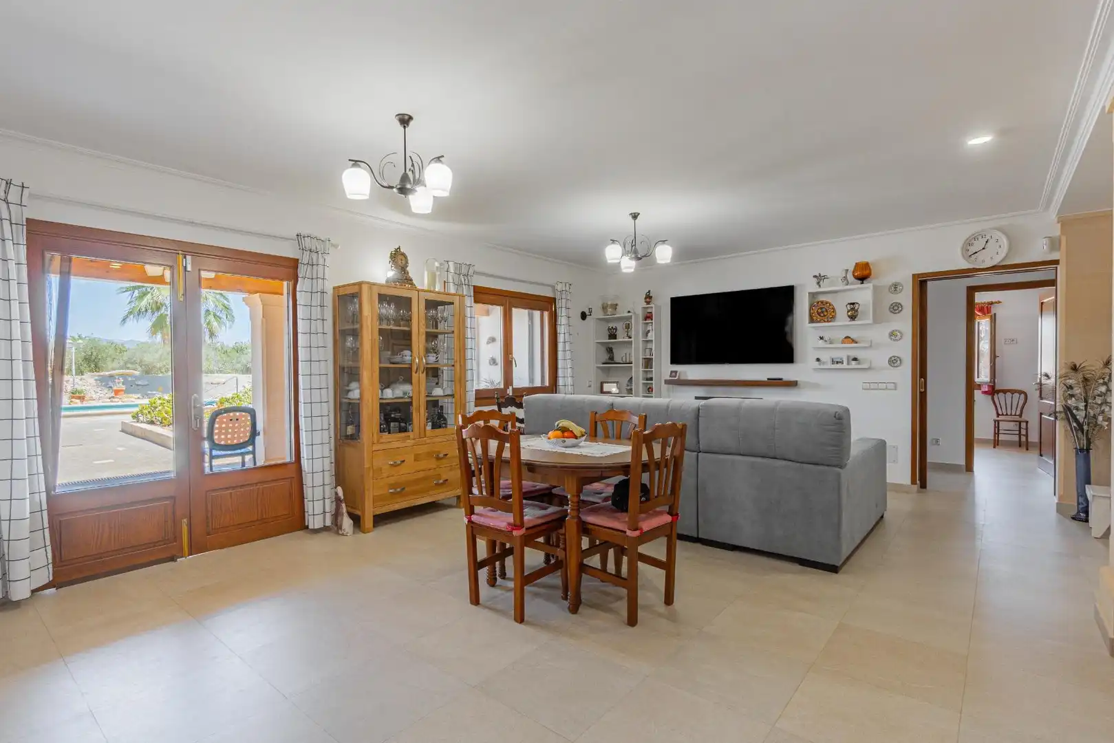 Living room of Country homes for sale in Inca  with Air Conditioner, Heating and Private garden