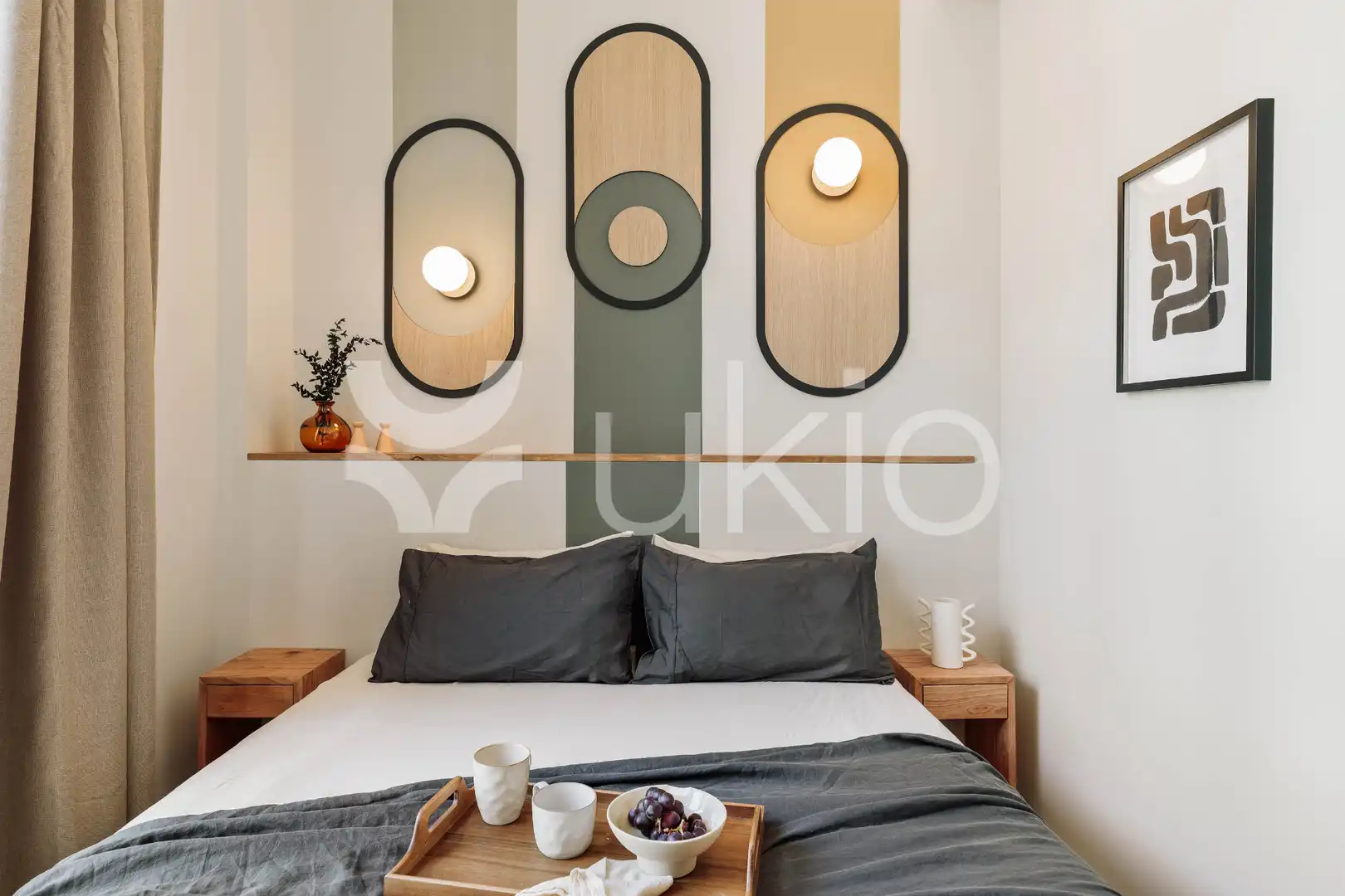 Habitación de Apartamento de alquiler en Barcelona con Aire acondicionado, Calefacción y Terraza