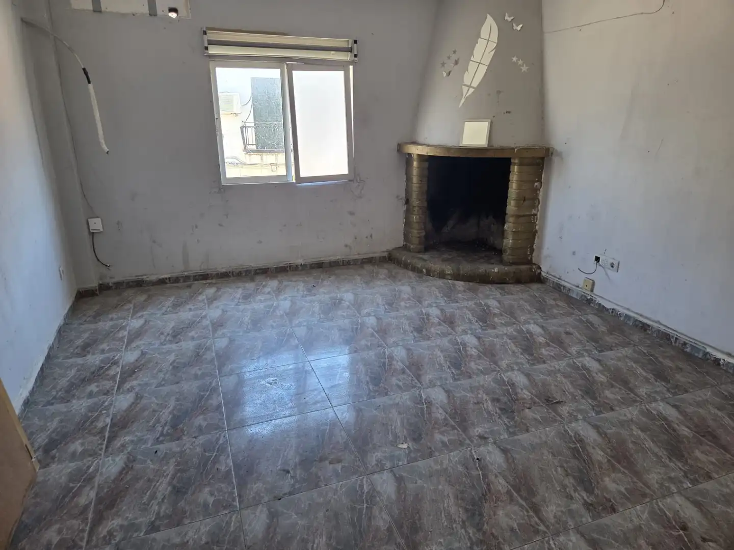 Sala de estar de Piso en venta en Manuel