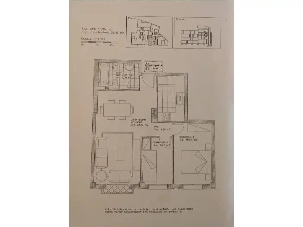 Flat with terrace for sale in Avenida Cadi, imagen 17