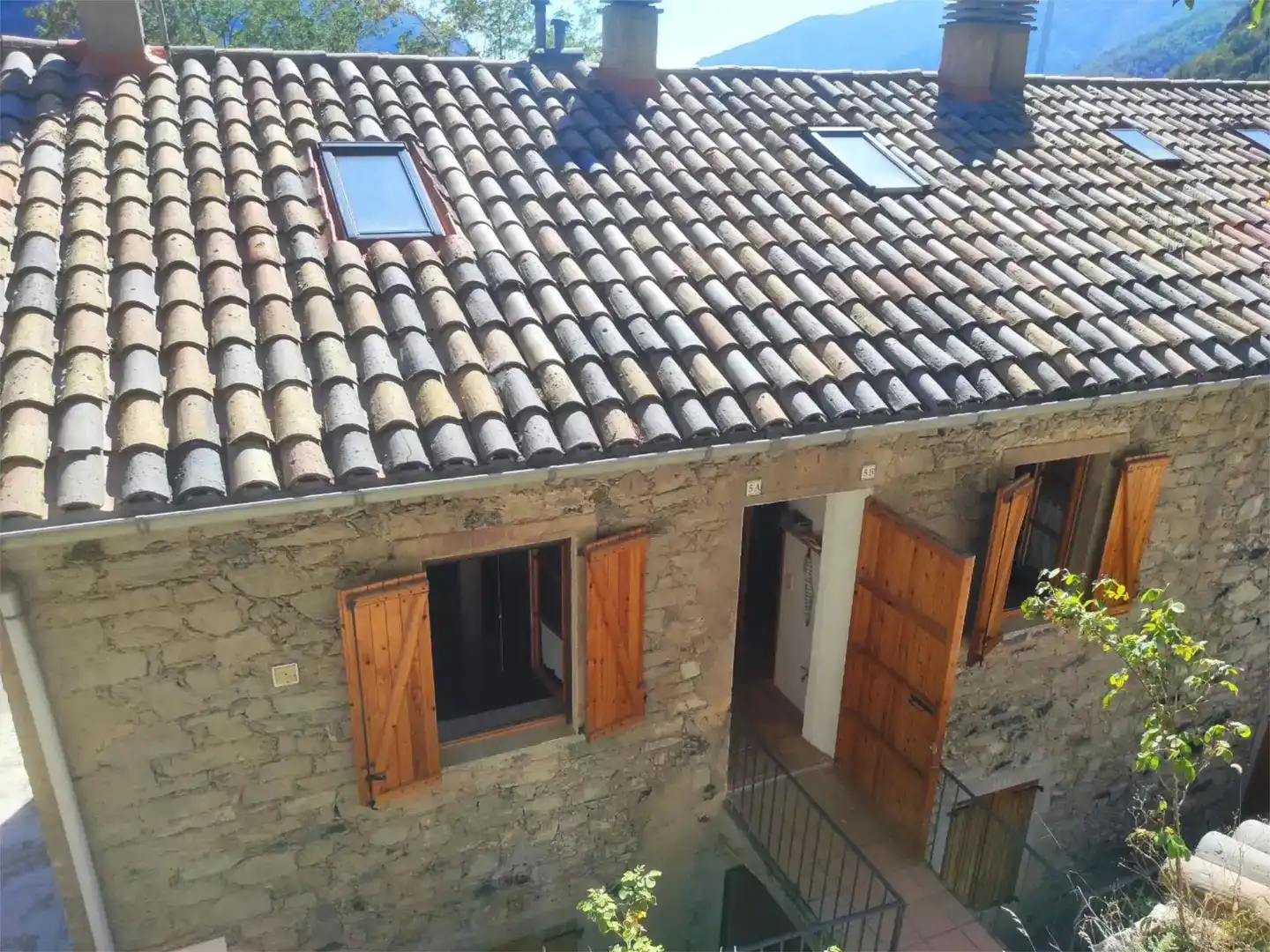 Vista exterior de Piso en venta en Cercs con Jardín privado y Amueblado