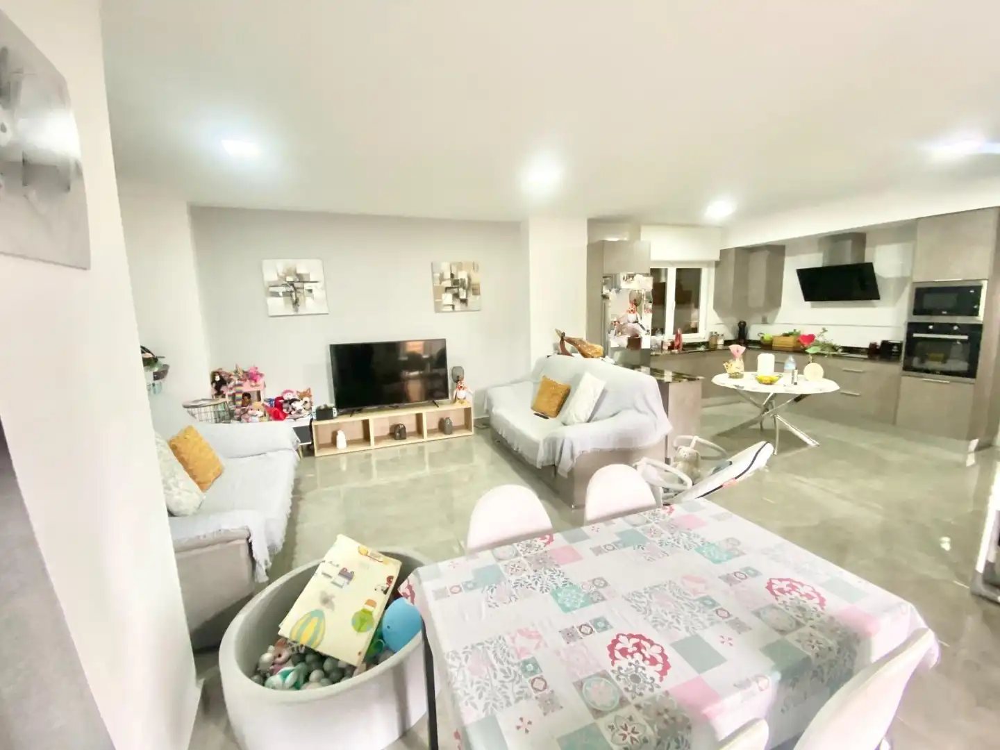 Sala de estar de Casa o chalet en venta en Lorca con Aire acondicionado, Calefacción y Terraza